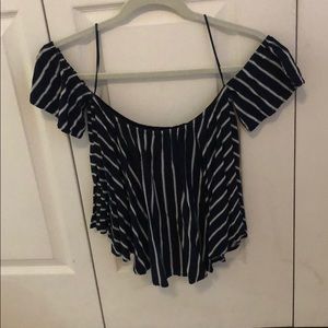 Cotton Candy LA off the shoulder top